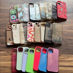 iPhone 13 — 24 Assorted Phone Cases - Multi-Color